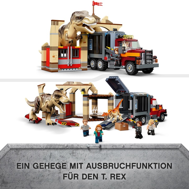 Immagine prodotto LEGO T. Rex e Atrociraptor: epidemia di dinosauri (76948, LEGO Jurassic World)