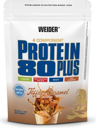 Image du produit Weider Protéines 80 Plus (Noisette, 1 pcs, 500 g)