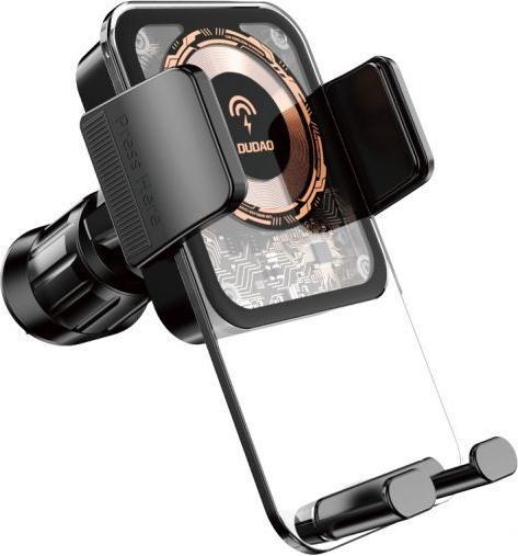 Immagine prodotto Dudao Supporto da auto a pinza F19 con caricatore induttivo da 15 W - nero