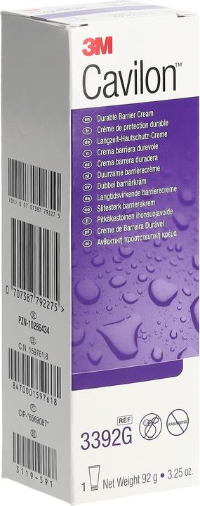 Produktbild 3M CAVILON Langzeit Hautschutz Creme 92g (Creme, 92 g)