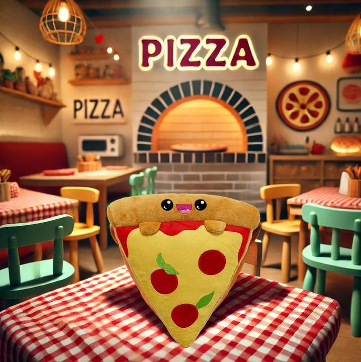 Actual product image Joy Toy Cheese The Pizza 31 cm plush (32 cm)