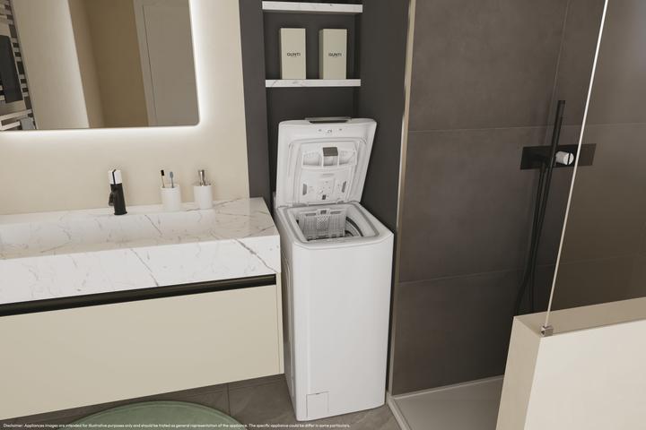 Actual product image Candy TCA474TM5-S (7 kg, Upwards)