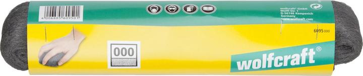 Produktbild wolfcraft 1 Stahlwolle Körnung 000, 200g (Superfein)