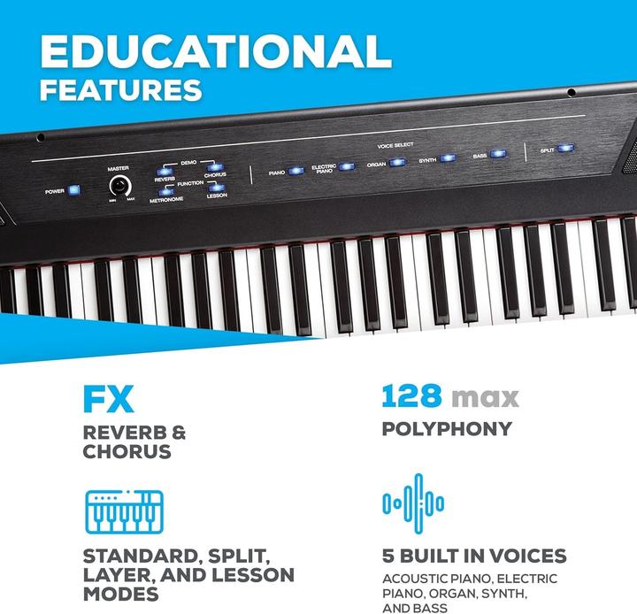 Actual product image Alesis Recital (88 Keys)