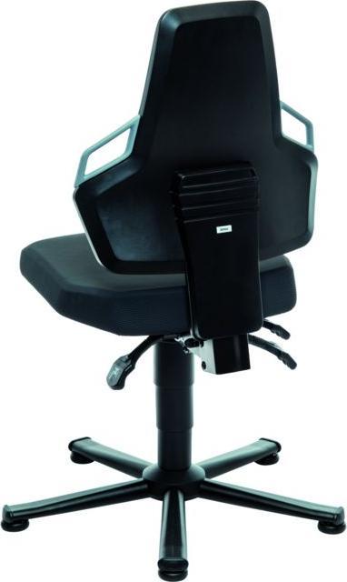 Image du produit Bimos Chaise pivotante de travail, Supertec, avec patins et repose-pieds, haute