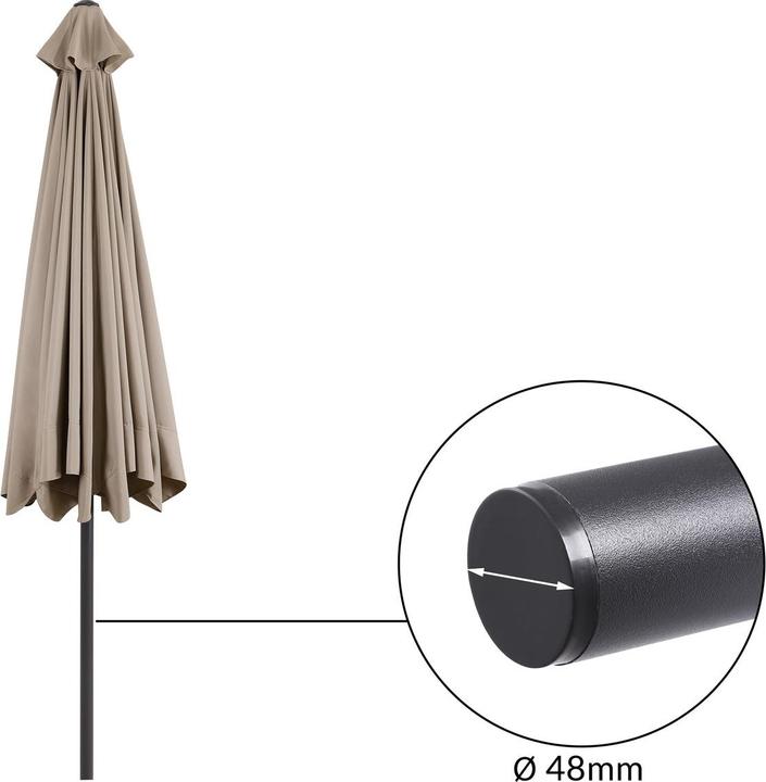Produktbild Kingsleeve Sonnenschirm 3,3m (3.30 m)