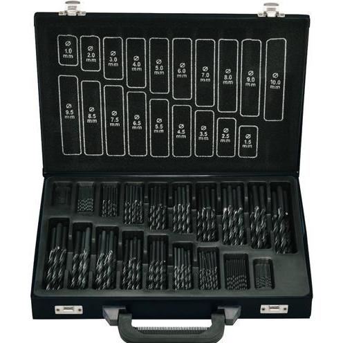 Fortis, Bohrereinsatz, Spiralborsaet 1071 HSS vals 1-10mm 170d (10,5 mm)