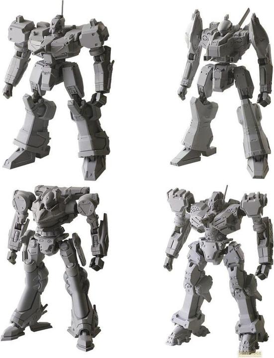 Produktbild Square Enix Armored Core Structure Arts Plastic Model Kits 4er-Pack Series 1