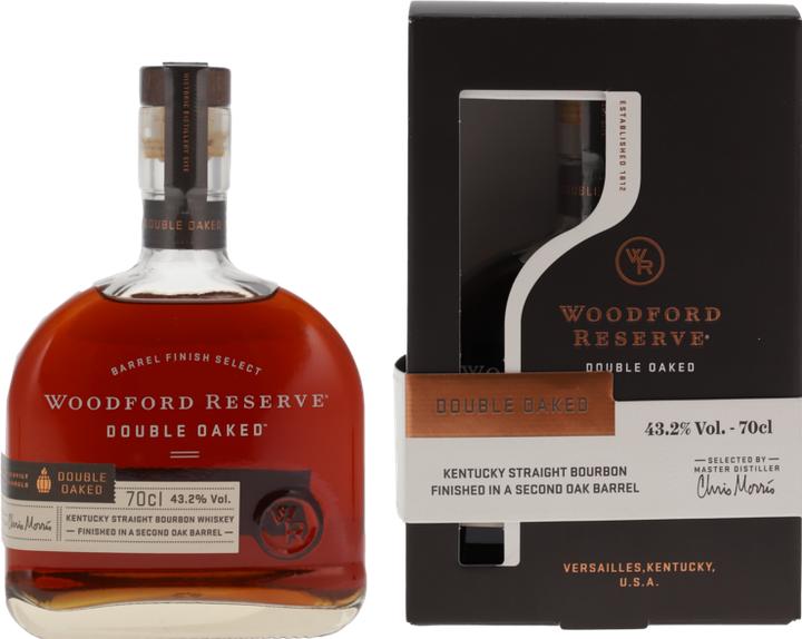 Actual product image Woodford Reserve Double Oaked (Bourbon, 1 x 70 cl)