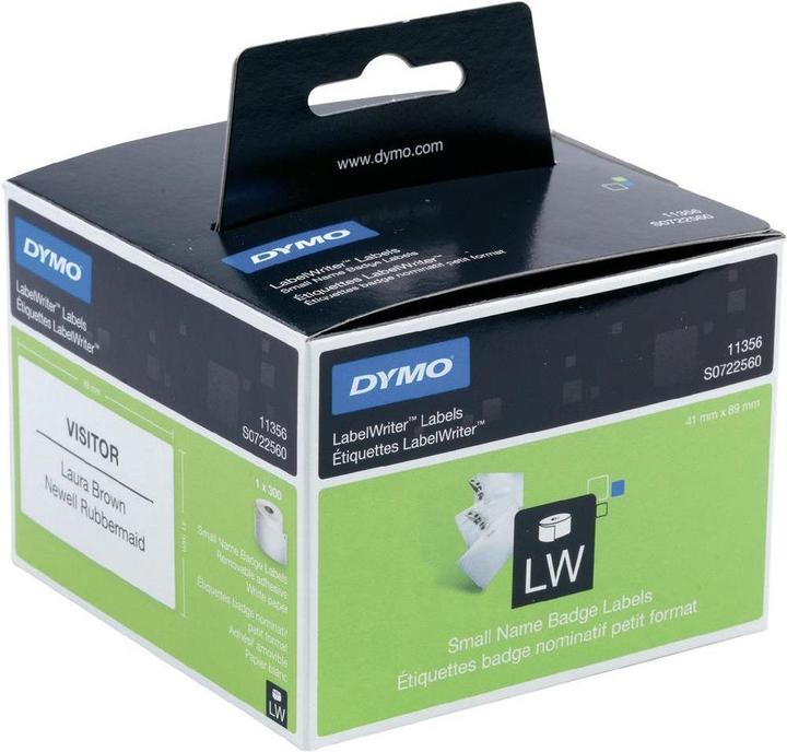Produktbild Dymo S0722560 Blanko Namensschilder (41 mm)