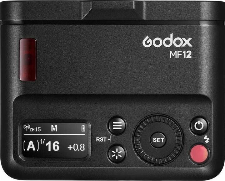 Actual product image Godox MF-12 (Macro flash, Canon, Fuji, Godox, Nikon, Olympus, Panasonic, Sony)