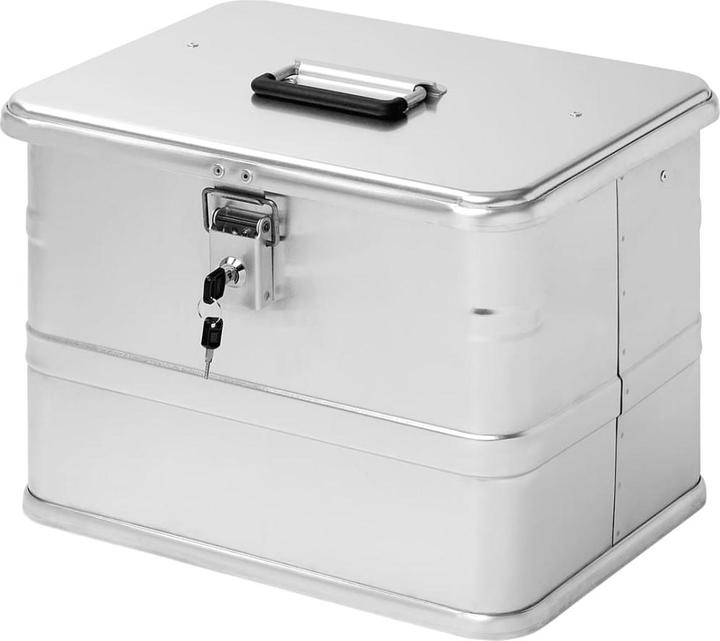 Image du produit ProPlus Coffre moto en aluminium avec couvercle et serrure cylindrique Top Case 35L (35 l)