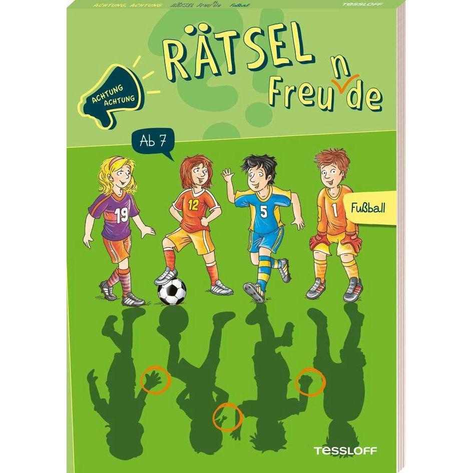 Achtung, Achtung Rätselfreu(n)de! Fussball, Kinderbücher von Stefan Lohr, Irmtraut Teltau
