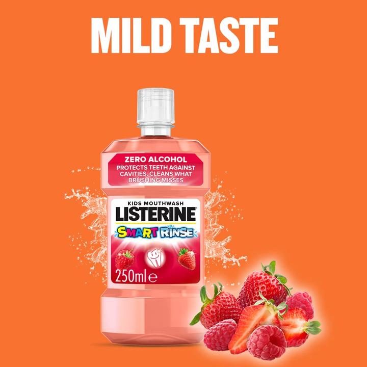 Produktbild Listerine Smart Rinse Mild Berry 500ml Mundspülung (500 ml, Mundspülung)