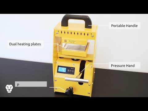 Produktbild Qnubu Rosin Heissdruckpresse 6T 12x12cm.