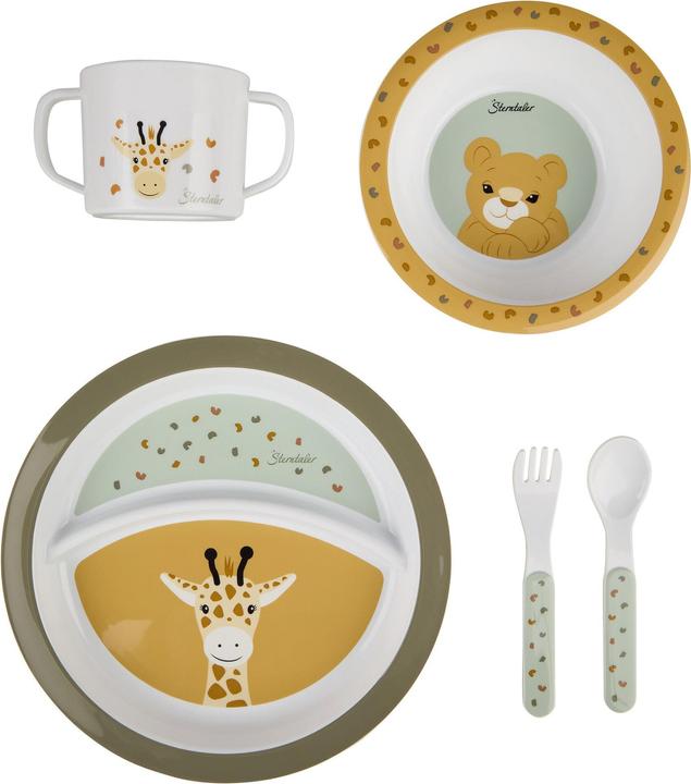 Actual product image Sterntaler Kindergeschirrset Safari