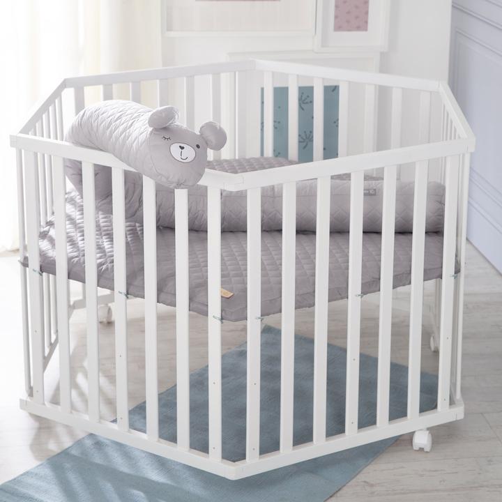 Image du produit Roba Parc hexagonal (119 cm, 103 cm, Panneau de bois MDF)