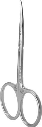 Image du produit Staleks Cuticle scissors with a curved tip Exclusive 21 Type 2 Magnolia (Ciseaux à cuticules professionnels)