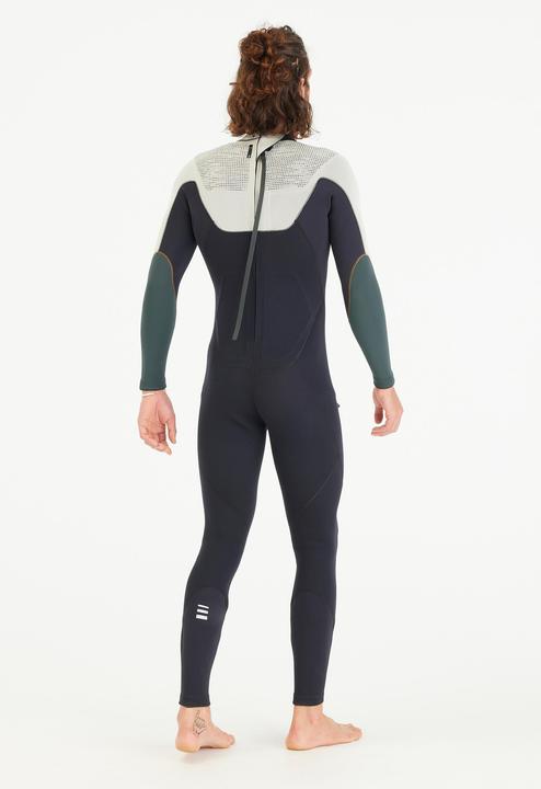 Image du produit Subea Combinaison plongée Homme néoprène 3mm - SCD 900 Kaki Noir (3 mm, M)