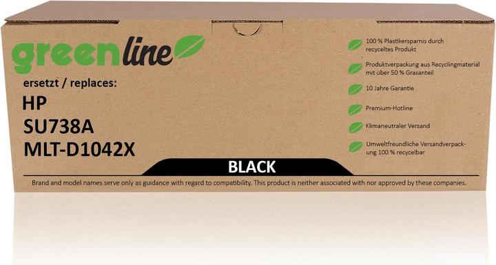 Immagine prodotto Inkadoo Toner greenline sostituisce il toner HP SU 738 A / MLT-D1042X XXL, nero Nero (FC)