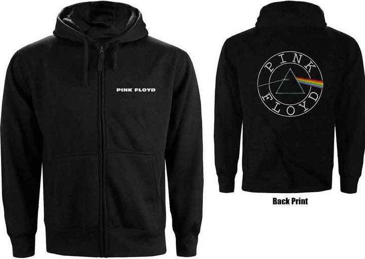 Immagine prodotto Pink Floyd Circle Logo (Zipper-Hoodie) (M)