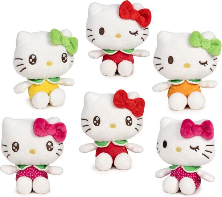 Actual product image Play by Play Hello Kitty Fruits Scented assorted plush toy 12cm (12 cm)