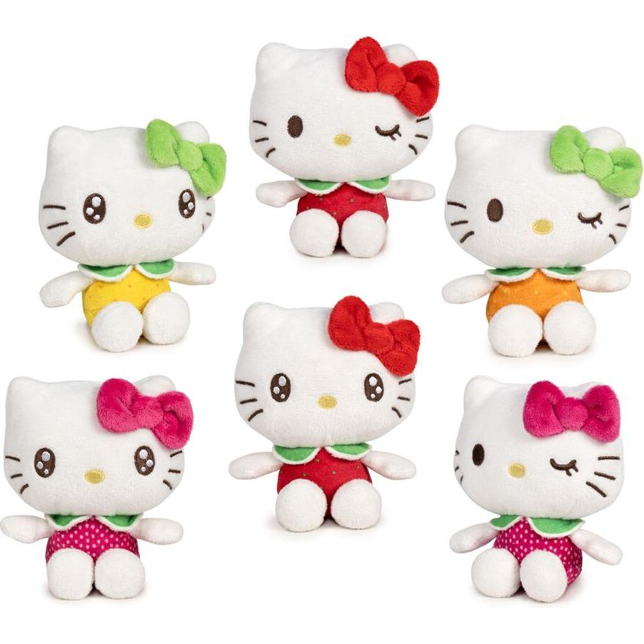 Play by Play Hello Kitty Fruits Scented assorted plush toy 12cm (12 cm)