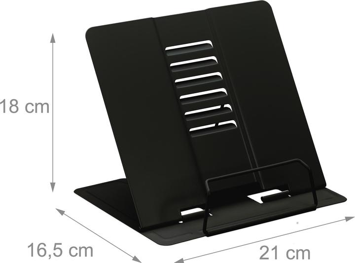 Produktbild Relaxdays 2x Buchständer (16.50 x 21 x 18 cm)