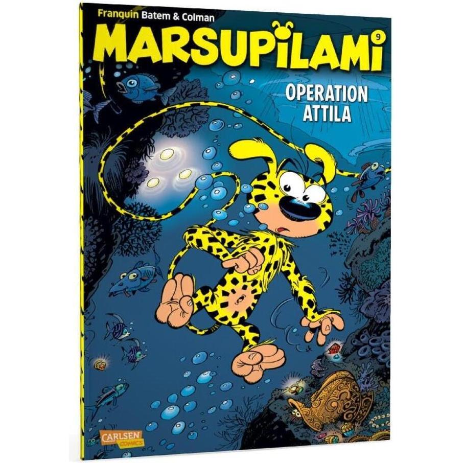 Marsupilami 9: Operation Attila, Belletristik von André Franquin