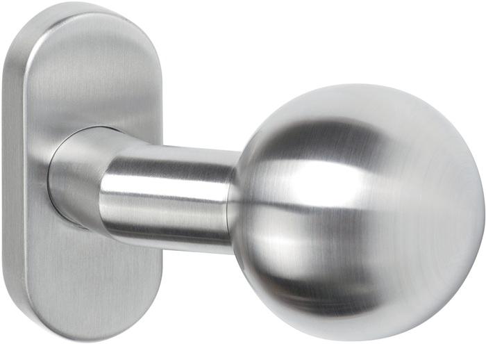 Hermat Bouton de porte à cadre 2085 ( 3000267269 ) Matériau Acier inoxydable 60 fixe rotatif (Poignée de porte)