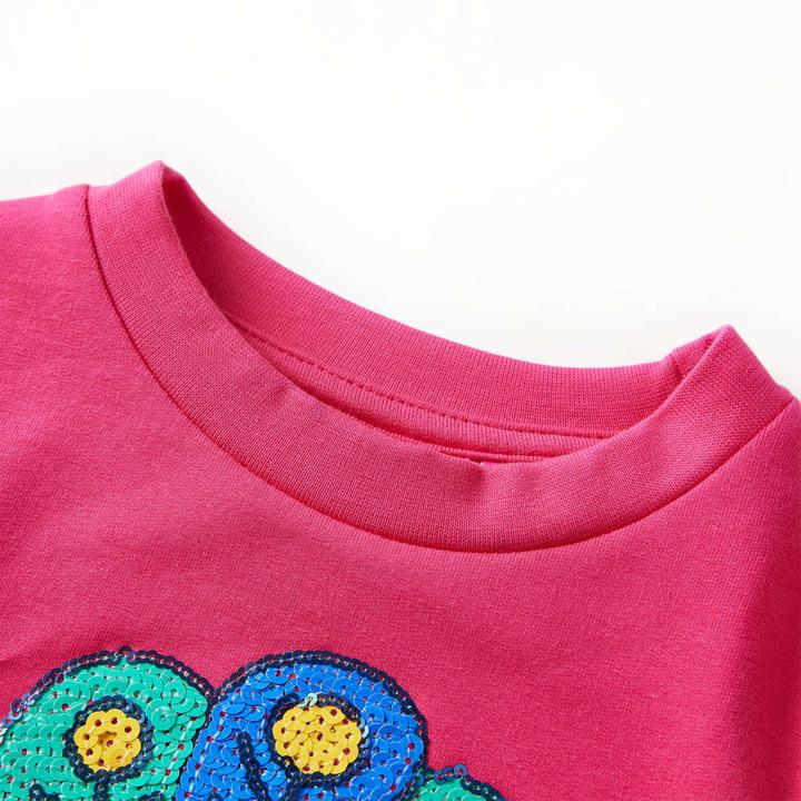Immagine prodotto VidaXL Felpa da bambino rosa acceso 92,Materiale: 95% cotone. 5 (92)
