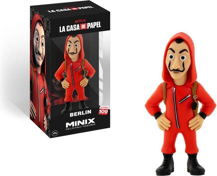 Image du produit NoName LA CASA DE PAPEL - Berlin avec Masque - Figurine Minix 12cm