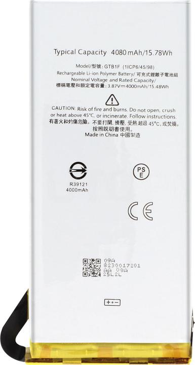 Image du produit Clappio 4080mAh batterie de remplacement, Remplace le modèle GTB1F