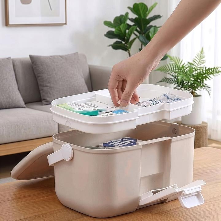 Actual product image Relaxdays Medicine box