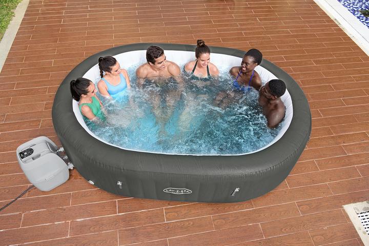 Produktbild Bestway LAY-Z-SPA® XXL WLAN-Whirlpool Mauritius AirJet™ 270 x 180 x 71 cm, oval (7 Personen)