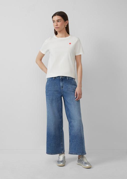Produktbild S.Oliver Jeans-Hose Culotte Catie / Slim Fit / Mid Rise / Wide Leg (44)