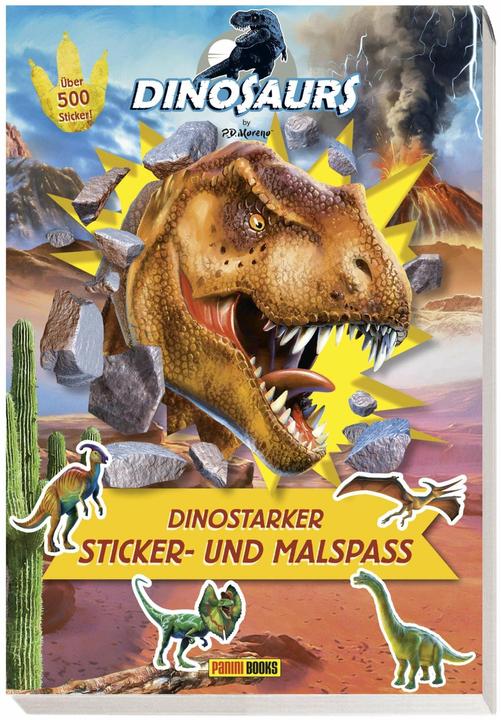 Produktbild Panini Dinosaurs by P.D. Moreno: Dinostarker Sticker- und Malspass