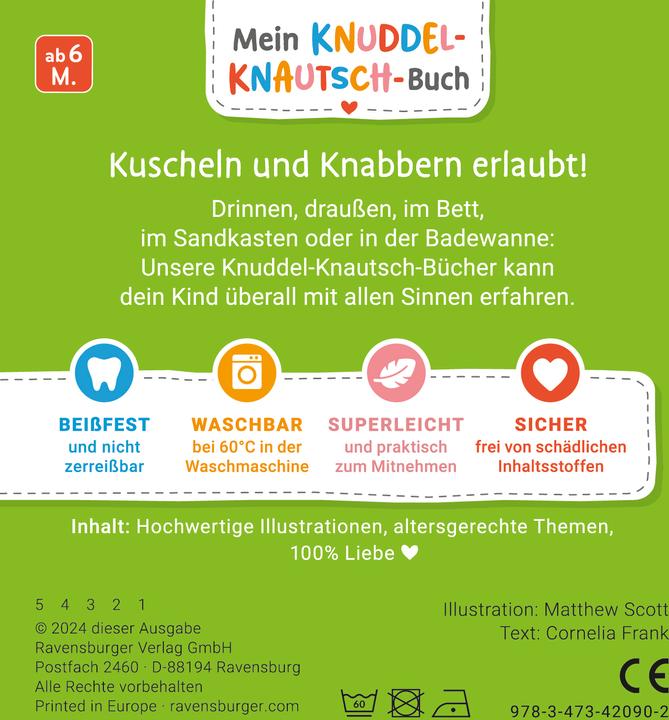 Produktbild Ravensburger Mein Knuddel-Knautsch-Buch: Im Wald (Deutsch)