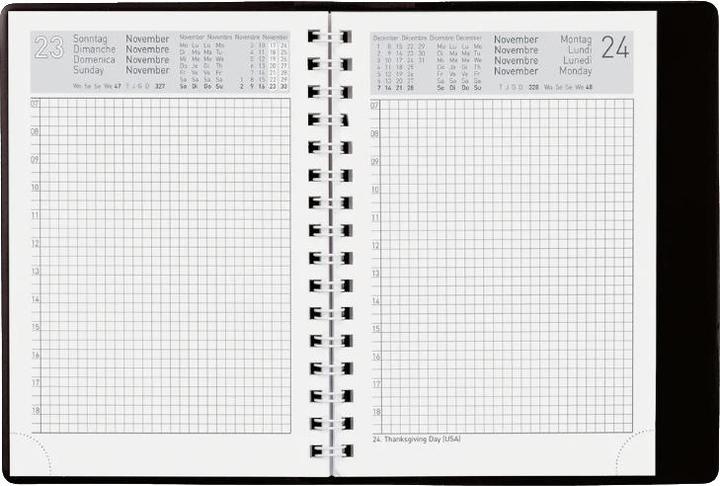 Image du produit Biella Agenda trimestriel Technikus 4 (Anglais, Allemand, Français, Italien)