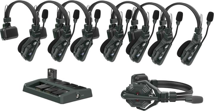 Produktbild Hollyland Solidcom C1 Full Duplex Wireless Intercom System with 8 headsets (350 m)