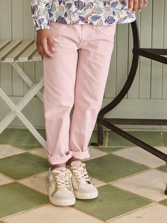 Actual product image Vertbaudet Mädchen Paperbag-Hose mit Herztaschen (140)