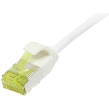 Synergy 21 Patchkabel RJ45 CAT6A 500Mhz 10m weiss U/FTP slimline rund d 3.8mm - Netzwerk - CAT 7 cab (U/FTP, CAT6a, 10 m...