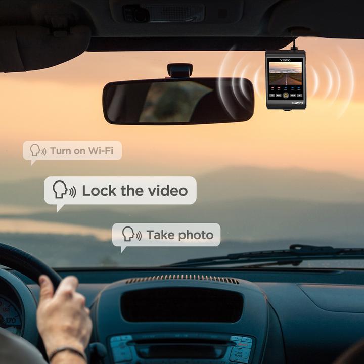 Image du produit Viofo A229 Pro 3CH (Écran intégré, WiFi, Vision nocturne, Récepteur GPS, Accéléromètre, Microphone intégré, 4K)