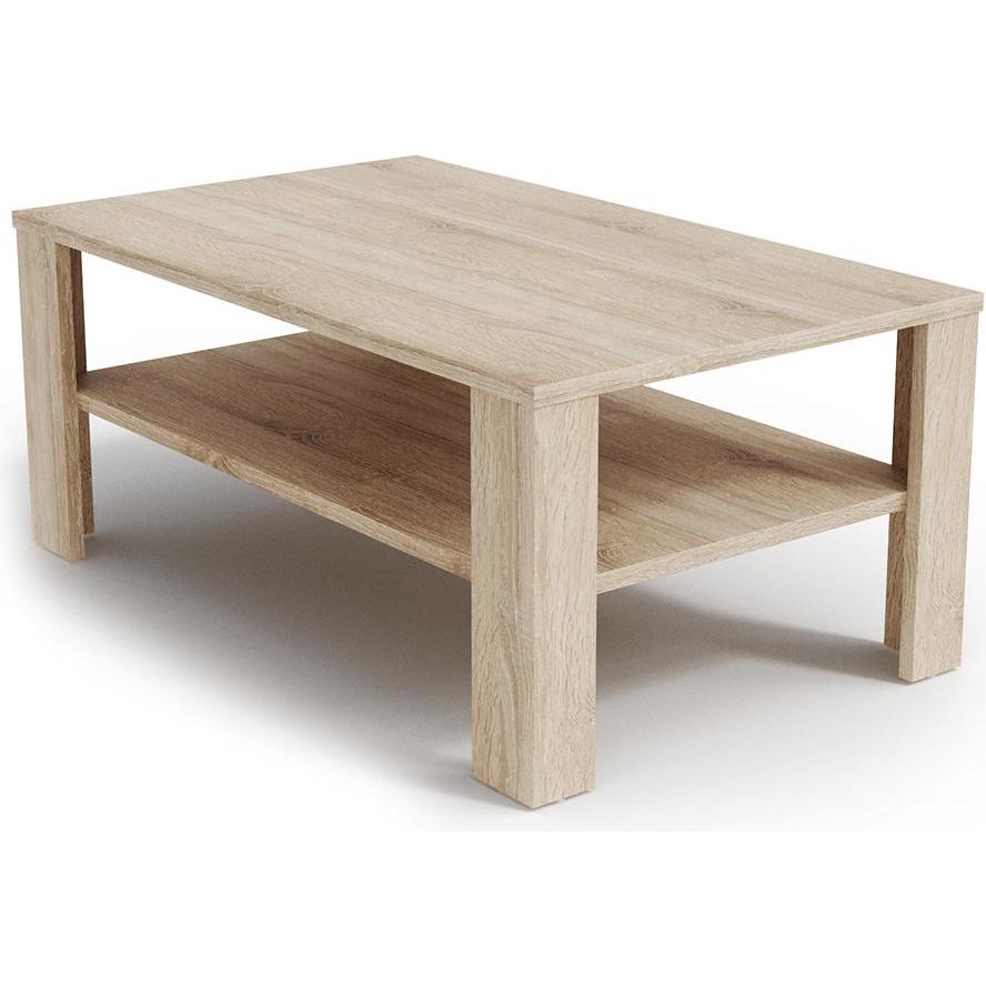 Vicco, Couchtisch + Beistelltisch, Couchtisch (100 x 42 x 60 cm)