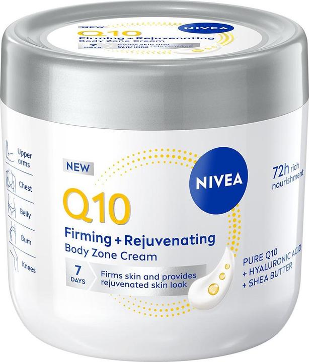 NIVEA Q10 Straffend + Verjüngend Body Creme (Körpercreme, 400 ml)