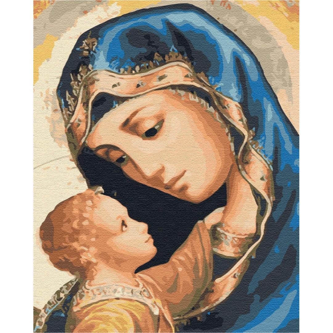 Syma Dipingi l'immagine! Maria con il bambino