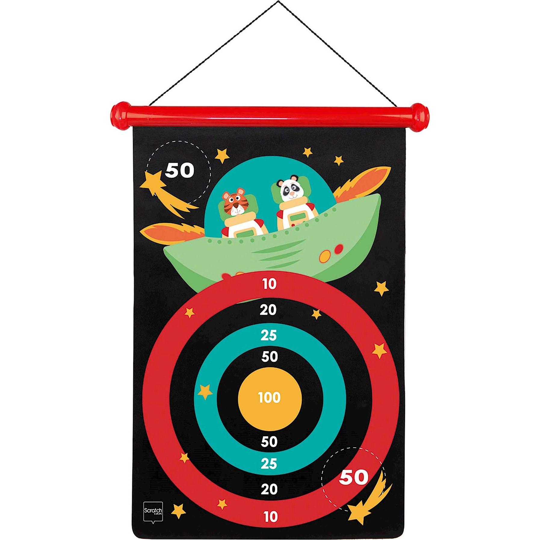 Thumbnail - Scratch Magnet Dartspiel Astronaut gross (Französisch)