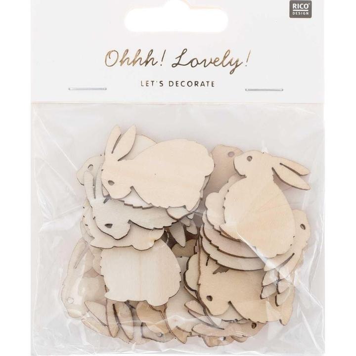 Immagine prodotto Rico Design Decorazione coniglietto (24 x, 2,5 x 10 x 13 cm)
