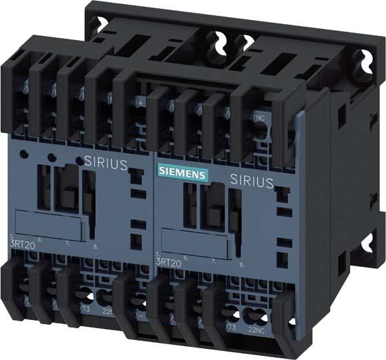 Immagine prodotto Siemens Contattore invertitore DC 3kW/AC 24V 7A/AC 3RA2315-8XE30-2BB4