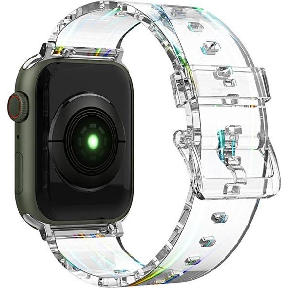 EKO Uhrenarmband TPU Transluzent Transparent (TPU), Uhrenarmband, Transparent
